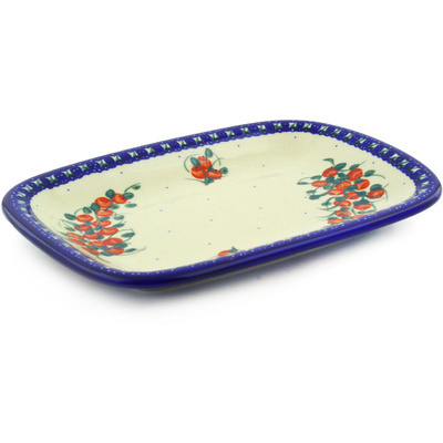 Polish Pottery Platter 10&quot;