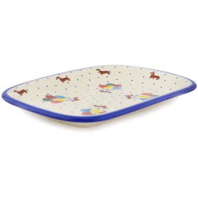 Polish Pottery Platter 10"