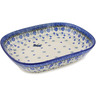 Polish Pottery Platter 10&quot; Spring Dragonfly