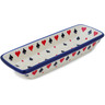 Polish Pottery Platter 10&quot; Suit Of Cards