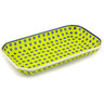 Polish Pottery Platter 10&quot; Sunshine