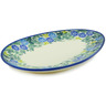 Polish Pottery Platter 10" Thistle