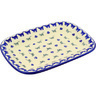 Polish Pottery Platter 11&quot; Boo Boo Kitty Paws