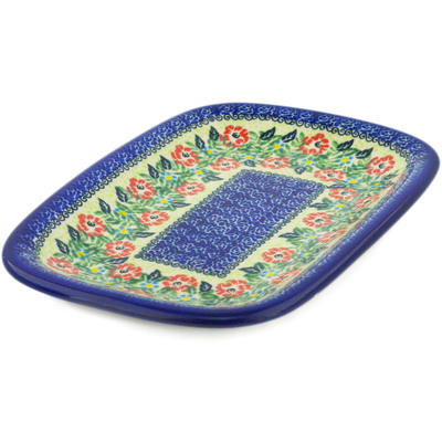 Polish Pottery Platter 11&quot;
