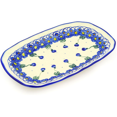 Polish Pottery Platter 11&quot;