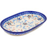 Polish Pottery Platter 11&quot; Hawaiian Sea Turtle - Honu