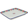 Polish Pottery Platter 11&quot; Spring&#039;s Arrival