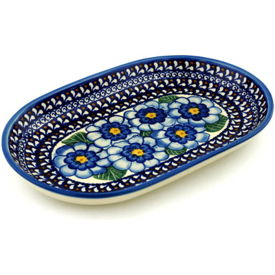 Polish Pottery Platter 11&quot; UNIKAT