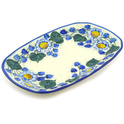 Polish Pottery Platter 11" UNIKAT
