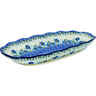 Polish Pottery Platter 12" Blue Joy
