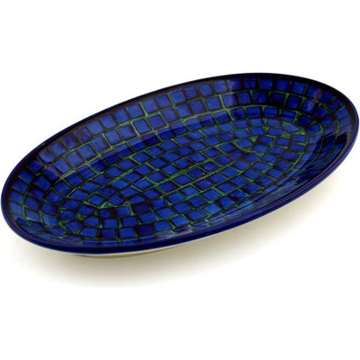 Polish Pottery Platter 12&quot;