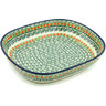Polish Pottery Platter 12&quot; Orange Tree