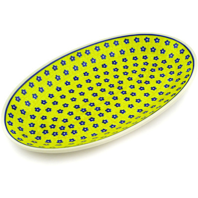 Polish Pottery Platter 12" Sunshine