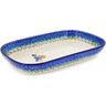 Polish Pottery Platter 13&quot; Charming Prince UNIKAT