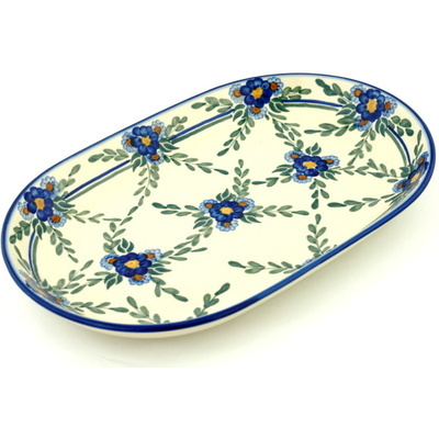 Polish Pottery Platter 13"