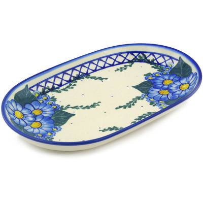 Polish Pottery Platter 13&quot;