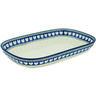 Polish Pottery Platter 13&quot; Light Hearted