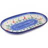 Polish Pottery Platter 13&quot; Twinkle Twinkle Little Gnome