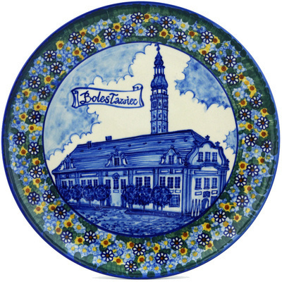 Polish Pottery Platter 13&quot; UNIKAT