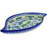 Polish Pottery Platter 14&quot; Floral Dream UNIKAT