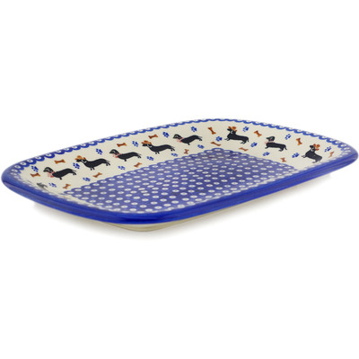 Polish Pottery Platter 14"