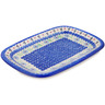 Polish Pottery Platter 14&quot; Sweet Day