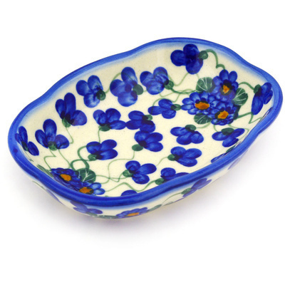 Polish Pottery Platter 5&quot;