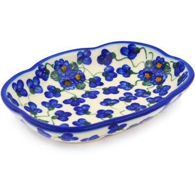 Polish Pottery Platter 6&quot;