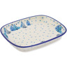 Polish Pottery Platter 7" UNIKAT