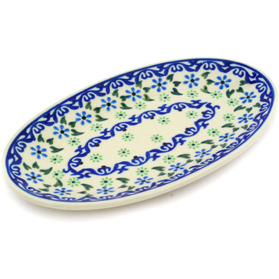 Polish Pottery Platter 8&quot;