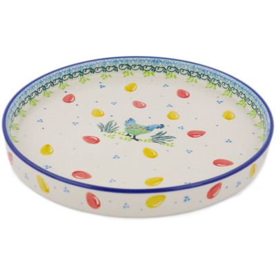 Polish Pottery Platter 8&quot;