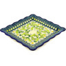 Polish Pottery Platter 9" Cucumber Patch