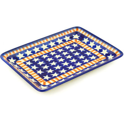 Polish Pottery Platter 9"