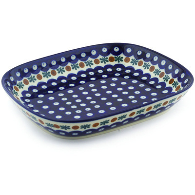 Polish Pottery Platter 9" Mosquito