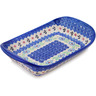 Polish Pottery Platter with Handles 10&quot; Sweet Day