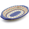 Polish Pottery Platter with Handles 12&quot; Amarillo