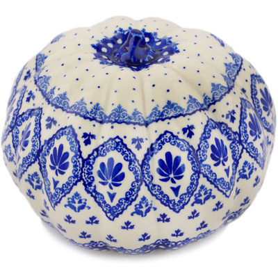 Polish Pottery Pumpkin Figurine 0&quot; UNIKAT