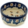Polish Pottery Ramekin Bowl Daisy Ribbons