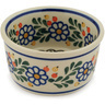 Polish Pottery Ramekin Bowl Small Berries And Daisies