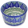 Polish Pottery Ramekin Bowl Small Blue Alpine