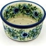 Polish Pottery Ramekin Bowl Small Blue Bell Wreath