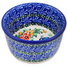 Polish Pottery Ramekin Bowl Small Butterfly Love UNIKAT