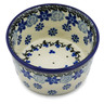 Polish Pottery Ramekin Bowl Small Daisy Blues