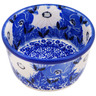 Polish Pottery Ramekin Bowl Small Dancing In The Rain UNIKAT