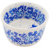 Polish Pottery Ramekin Bowl Small Delicate Blue UNIKAT