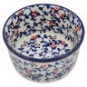 Polish Pottery Ramekin Bowl Small Endless Blue