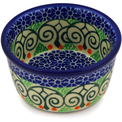 Polish Pottery Ramekin Bowl Small Life&#039;s A Hoot