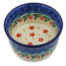 Polish Pottery Ramekin Bowl Small Little Flowers