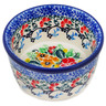 Polish Pottery Ramekin Bowl Small Lovely Cottage Garden UNIKAT