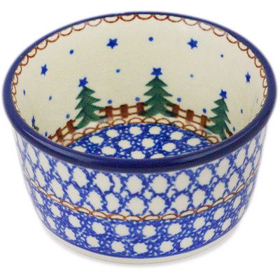 Polish Pottery Ramekin Bowl Small Pocono Pines
